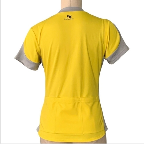 Bellwether VTG Womens L Cycling Jersey 3 Pocket Back Front Partial Zip USA#239G - Picture 4 of 9